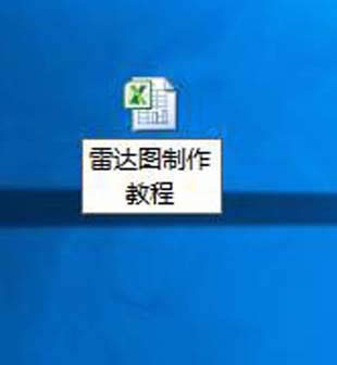 Excel制作雷達(dá)圖表