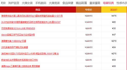 2016淘寶雙11優(yōu)惠清單截圖 2016淘寶雙11優(yōu)惠清單截圖