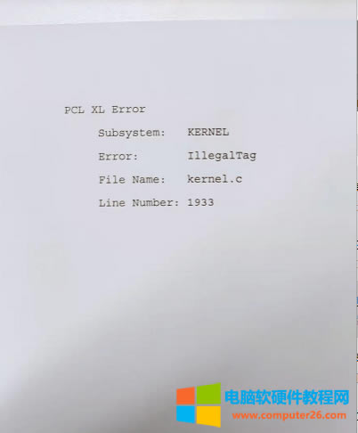 HP403ӡC(j)ӡһļ͕(hu)һ(g)PCL XLError(bo)e(cu)
