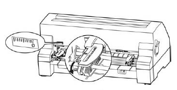 DP680票據(jù)打印機(jī)如何安裝放置使用連續(xù)紙?5