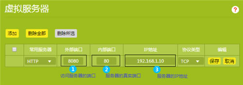 TP-Link TL-WDR8600 無線路由器端口映射設(shè)置指南