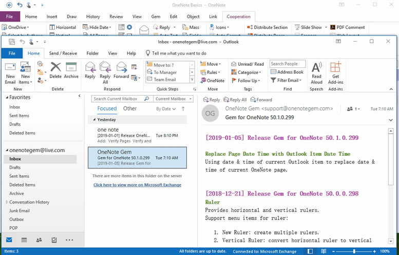 ʹÔֹPӛ䌚 Outlook ]ڕrgQ OneNote ڕrg