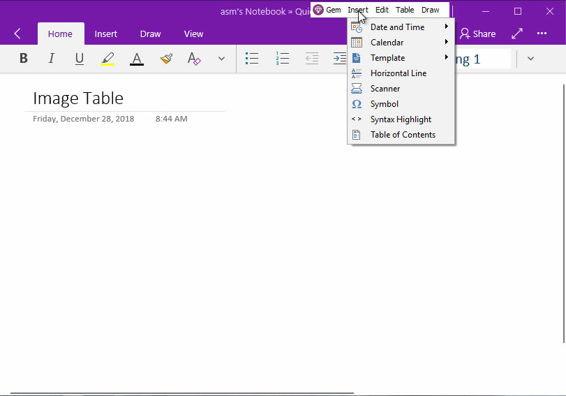 ʹ䌚ˆṩ“DƬ”ܣӲPxȡDƬԱķʽ_ЈDƬ OneNote for Windows 10 