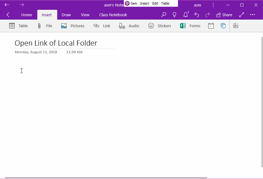 ʹ䌚ˆ΁(li)_(ki) OneNote for Windows 10 UWP) ıļA朽ӡ