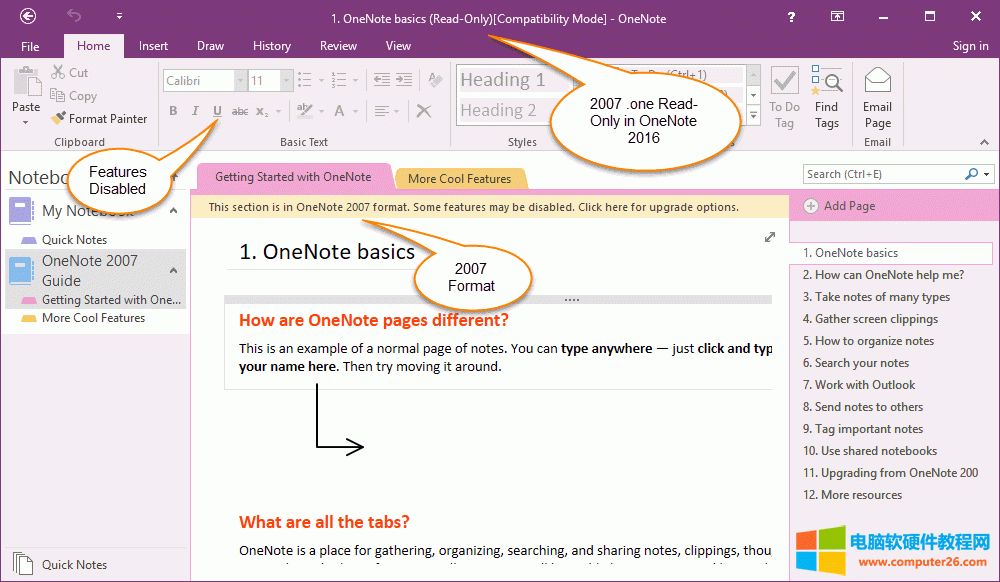 OneNote 2016 ֻxʽ_(ki) 2007 ĹPӛ