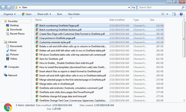 DQ PDF 鎧ʽı͈DƬ뵽 OneNote 