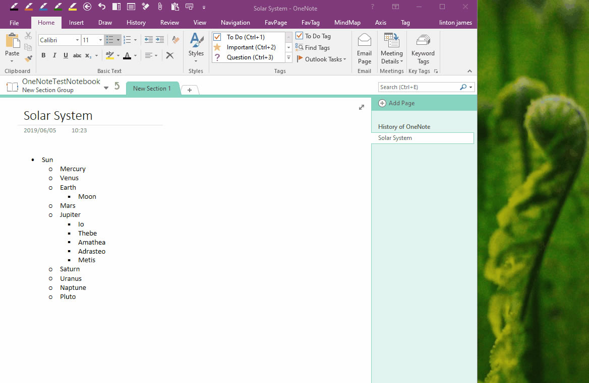 ʹX MindManager Є(chung) OneNote Ŀ̖б(sh)־̖б˼S(do)D