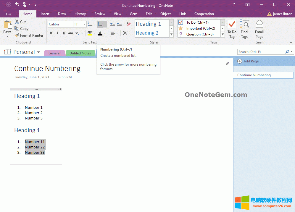 2  OneNote ໥_Ĕ־̖б