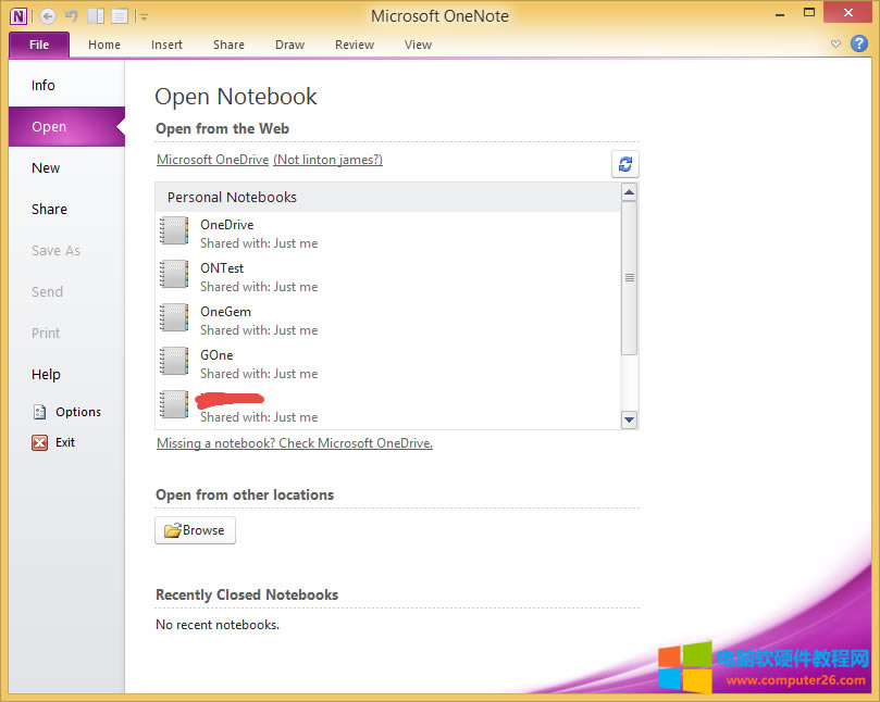 OneNote 2010 x_(ki) Onedrive ӛ±