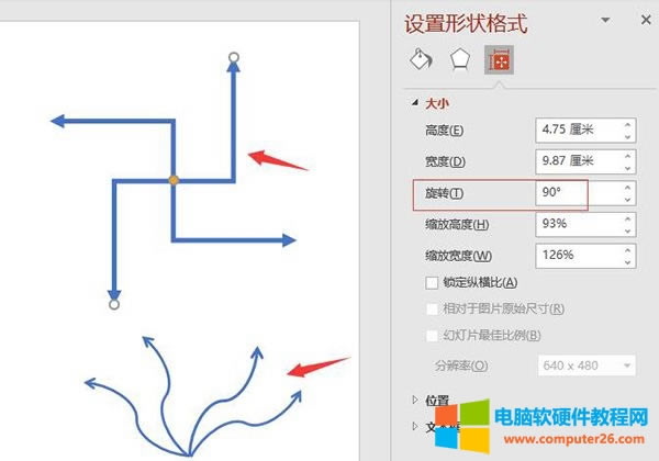 旋轉(zhuǎn)箭頭
