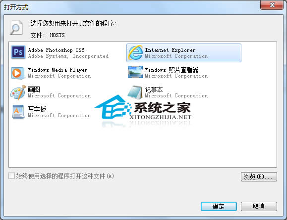 Win7不能使用自定義程序打開文件怎么辦?