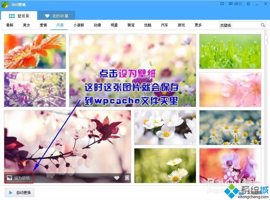 XP系統(tǒng)如何自動批量下載360壁紙 XP系統(tǒng)如何自動批量下載360壁紙